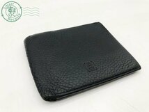 2403604591　▲ LOEWE ロエベ 2つ折り財布 名刺入れ 2点セット カードケース 黒色 ブラック スペイン製 中古_画像2