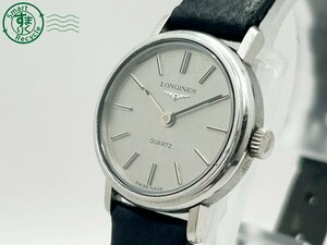 2403604434　◇ LONGINES ロンジン 717 4349 L717.2 シルバー 2針 レディース クォーツ QUARTZ QZ 腕時計 中古