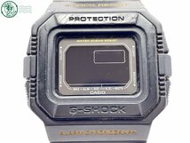 2403604861　＃ CASIO カシオ G-SHOCK Gショック DW-D5500 アラームクロノ クォーツ QZ 腕時計 黒文字盤 ブラック 純正ベルト_画像1