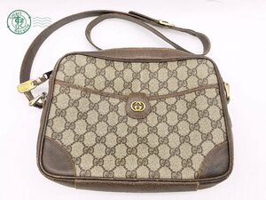 2403604745　▽ GUCCI グッチ バッグ ショルダーバッグ 01/119/0737 ベージュ系 メンズ レディース ブランド ジャンク 中古