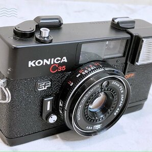 2403105191 ★ KONICA コニカ C35 他 6点 まとめ売り EFP3 MG/D C35 AF EF フィルムカメラ コンパクトカメラ 同梱不可の画像7