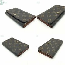 2403304652　☆ LOUIS VUITTON ルイヴィトン M61674 RA0946 財布 モノグラム ポルトフォイユ ヴィエノワ ブランド 中古品 ジャンク_画像3