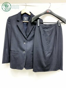 2403281041　 ▽ BURBERRYS バーバリーズ スカート ジャケット スーツ 上下セットアップ 婦人 女性用 ブランド 中古