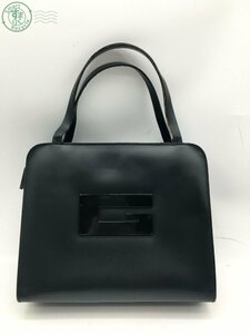 2403281674　☆ GUCCI グッチ 000.0812.200110 ハンドバッグ Gロゴ ブラック レザー レディース ブランド ヴィンテージ 中古品