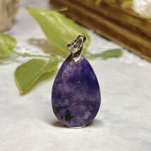 【E8739】チャロアイト＊ペンダント＊Charoite＊Pendant_画像2