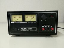 REVEX DC POWER SUPPLY P305 直流 リーベック パワーサプライ 安定化電源 無線用 万能電源 動作確認済 中古 現状品 #1951_画像2