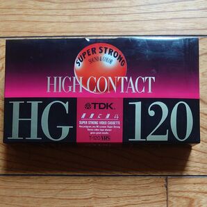 TDK VHSビデオテープ HG―120(未使用未開封品)(送料無料)