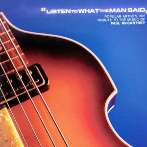CD Tribute To The Music Of Paul McCartney 2001年 US盤 LiSTEN to WHAT the MAN SAiD Popular Artists Pay ほぼ新品同様