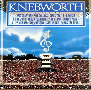 2CD ネブワース LIVE 2枚組 Knebworth THE ALBUM 90年 EUROPE盤 ジミー・ペイジ ロバート・プラント エリック・クラプトン ピンクフロイド