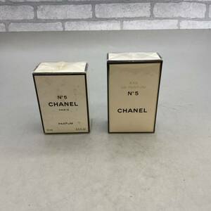 【P-28】CHANEL シャネル 未開封 香水 2点 まとめ No5 オードパルファム 50ml パルファム 15ml　