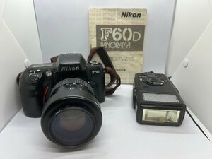 【ジャンク　1円スタート】NIKON　ニコン　F60　フイルムカメラ　AF　NIKKOR35-105ｍｍ　1：3.5-4.5　　キングラム（イ）