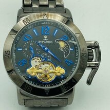 1円～　ST.PATRICK セントパトリック AUTOMATIC サン＆ムーン 機械式 自動巻 メンズ腕時計 稼働品　【鑑定本舗】_画像1