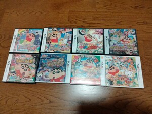 クレヨンしんちゃん DS 3DS ソフト 全種類 ニンテンドーDS 3DS 全てケース付き