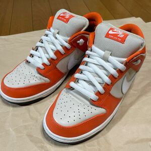 美中古 NIKE DUNK LOW PREMIUM SB ORANGE BOX US9.5 27.5センチ ナイキ ダンク オレンジボックス