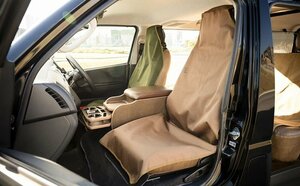 WILDTECH CAR SEAT COVER SET カーシート 3点セット ブラウン 未使用品☆