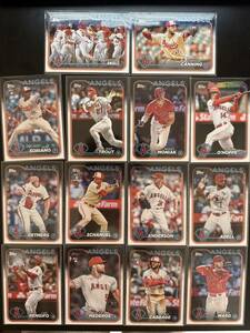 最新 topps 2024 series1 エンゼルス コンプリートセット Los Angeles Angels 