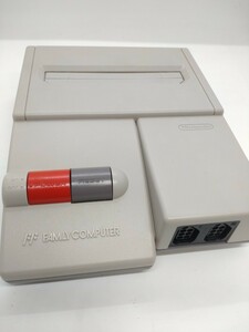 動作品　【ジャンク】 ニューファミコン本体 HVC-101 コントローラー　本体のみ　53