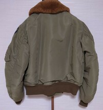 定価９万円超【20年ものにして奇跡のコンディション!!良品】BUZZ RIKSONS バズリクソンズ B-15C ボンバージャケット ミルスペック準拠 38_画像2