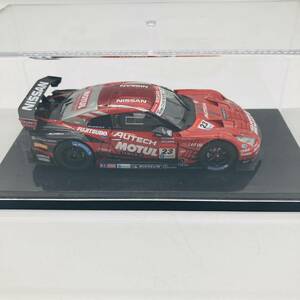 1円～　★2495-2　エブロ 1/43 MOTUL AUTECH GT-R SUPER GT500 2013 No.23 完成品　塗装済み組み立て品 ダイキャストモデル　