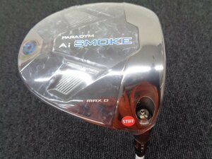 中古 キャロウェイ PARADYM Ai SMOKE MAX D/TENSEI 50 for Callaway(JP)/S/10.5[2193]■松山