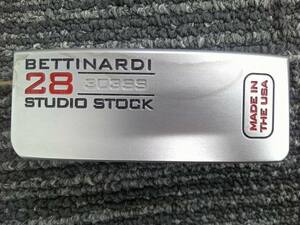 ベティナルディ STUDIO STOCK SS28 ver.2 パター シャフト：オリジナルスチール