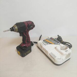 日立 12V インパクトドライバー WH120MR 中古品 充電式インパクトドライバ 電動工具