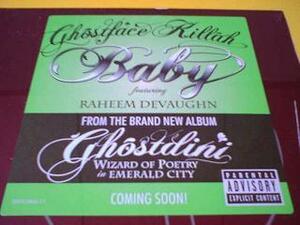 HipHop Ghostface Killah / Baby 12インチ新品です。