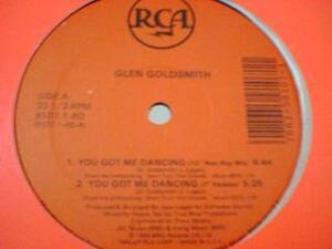 ソウル Glen Goldsmith / You Got Me Dancing 12インチです。US