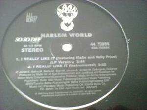 R&B Harlem World / I Really Like It 12インチ新品です。