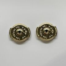 中古A/美品 CARTIER カルティエ K18YG K18PG K18ホワイトゴールド ピアス トリニティ スリーカラー スタッド レディース 20457196_画像6