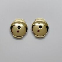 中古A/美品 CARTIER カルティエ K18YG K18PG K18ホワイトゴールド ピアス トリニティ スリーカラー スタッド レディース 20457196_画像7