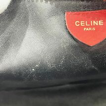 CELINE(セリーヌ) マカダム トリオンフ 斜め掛け ヴィンテージ ショルダーバッグ レザー レディース中古B20230818_画像8