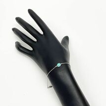 TIFFANY&Co.(ティファニー) カラーバイザヤード ターコイズ ブレスレット シルバー925 レディース中古B20230801_画像10