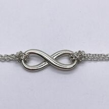 TIFFANY&Co.(ティファニー) インフィニティ ブレスレット シルバー925 レディース中古B20230914_画像2