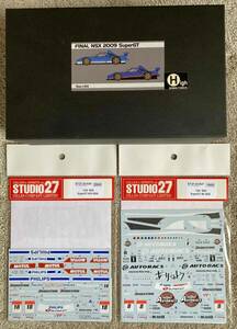 CGM MODEL 1/24 FINAL NSX 2009 High Down Force 未組立て品 トランスキット 別売りデカール２枚付