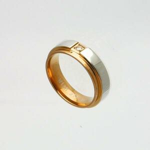 Zanipolo Terzini The ni Polo stainless steel ring Gold 13 number size 