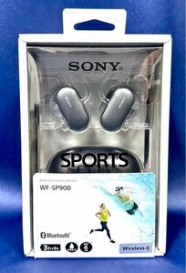 SONY WF-SP900 ブラック ワイヤレスイヤホン 防水防じん スポーツ 水泳 ソニー BLACK 左右分離型