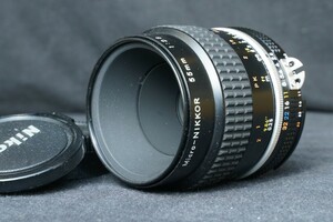 Nikon Ai-S Micro-NIKKOR 55mm1:2.8 小訳有 ニコン ニッコール マクロレンズ