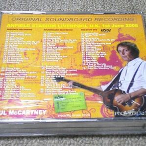 輸入盤4CD+1DVD：BEATLES/PAUL MCCARTNEY/COMPLETE LIVERPOOL SOUND CONCERT/JUNE 1,2008/SBD/PICCADILLY CIRCUSの画像5