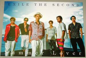 L2 特典A3ポスター EXILE THE SECOND [Summer Lover] A