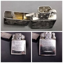 NR1094 ZIPPO ジッポ ライター Zippo ジッポー 喫煙具 4点セット BRADFORD.PA. Made in USA 北斗の拳 No.0236 BLACK JACK Rio 火花確認済み_画像9