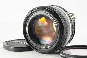 ★超美品★Nikon ニコン Ai-S NIKKOR 50mm F1.4 使用感の少ない新品級の外観！光学カビ、クモリなし！0311