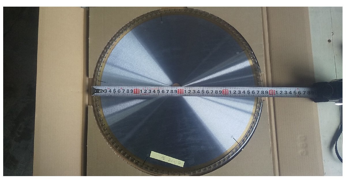 C1【本060306-2(1)】100枚刃 380m/m径 25.4径穴 ヨコ引