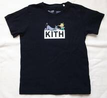 KITH × THE Jestons (宇宙家族ジェットソン) コラボ キッズ Tシャツ 黒 3 子供用_画像1