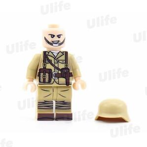 11体セット WW2 第二次世界大戦 フランス軍 仏軍 将校 兵士A ミリタリー ミニフィグ 武器 LEGO レゴ互換 ミニチュア 送料無料 匿名配送の画像6