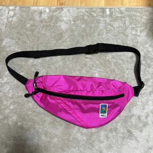 MEI body bag waist bag pink 