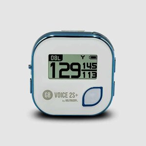 【新品】GOLFBUDDY GB VOICE2S+ GPS 距離測定器 ブルー 高低差補正 飛距離計測 みちびき対応 ゴルフバディ ボイス2S+ 2023 送料無料 即納