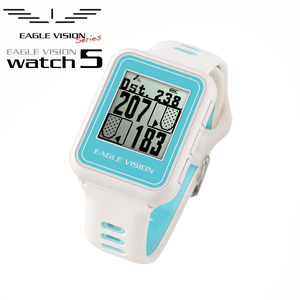 イーグルビジョン ウォッチ5 EV-019 白 ホワイト 腕時計タイプ GPS小型距離計測器 EAGLE VISION WATCH5 WH 送料無料 即納