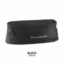 サロモン LC2179800 PULSE ユニセックス ベルト Mサイズ／ブラック ウエストポーチ ランニングポーチ SALOMON 15p 即納_画像2