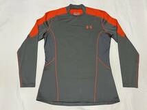 美品　172　アンダーアーマー　UNDER ARMOUR MFT７５１５　LG　UA CG フィッティドLSハイブリッドネック coldgear コールドギア_画像1